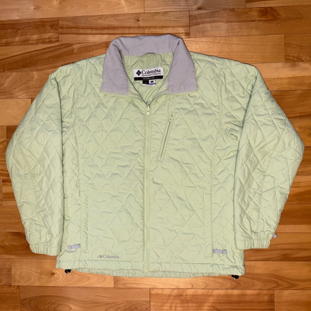 Columbia quilted down jacket